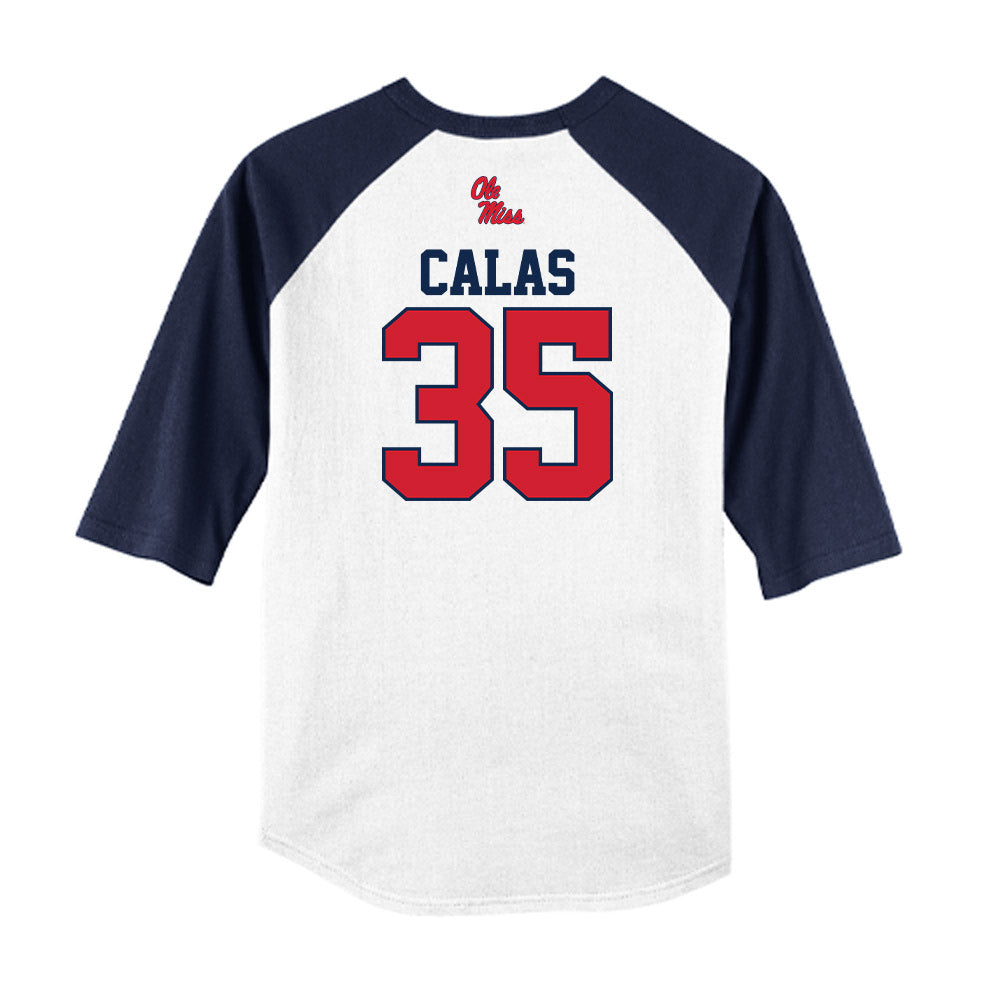 Ole Miss - NCAA Softball : Charli Calas - USA Raglan Shirt-1