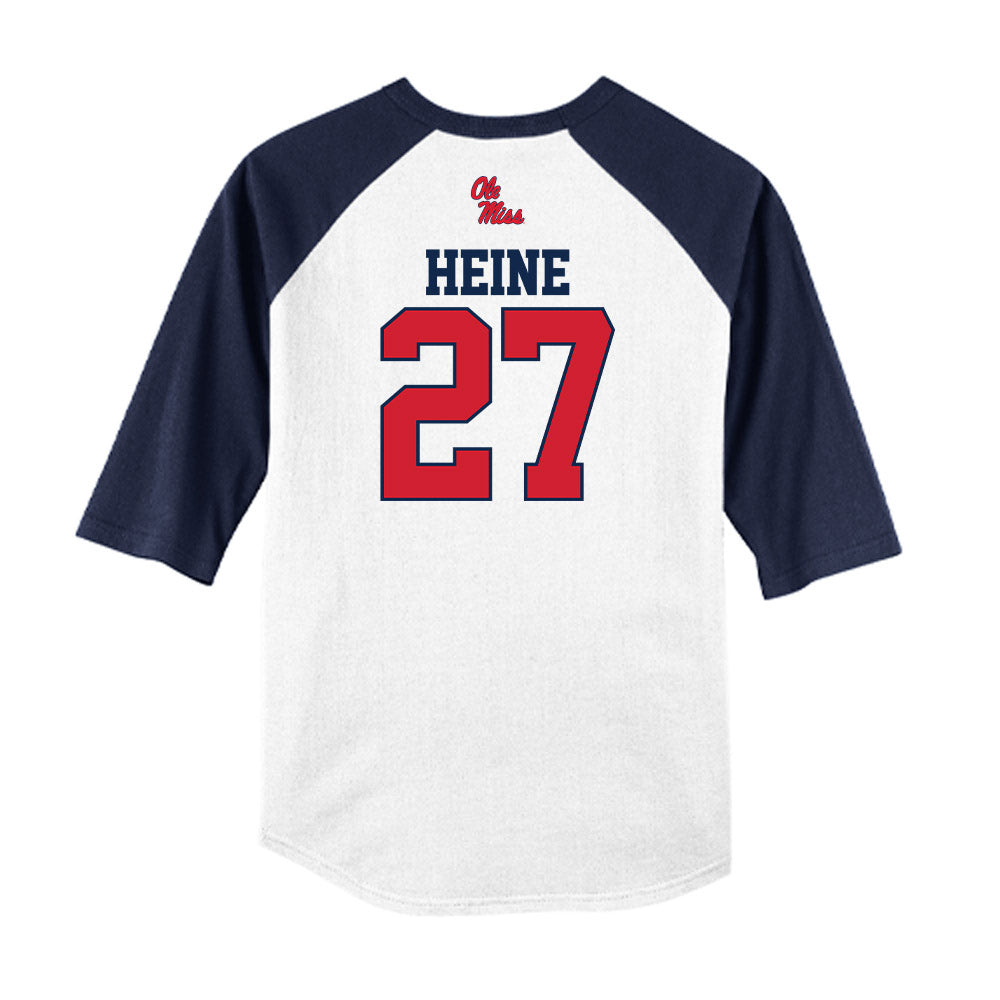 Ole Miss - NCAA Softball : Madi Heine - USA Raglan Shirt-1