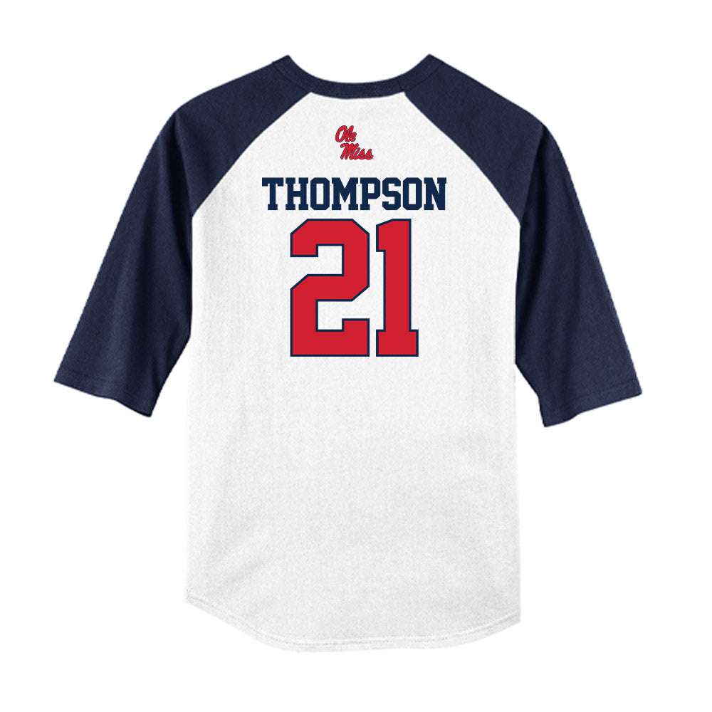 Ole Miss - NCAA Softball : Grace Thompson - USA Raglan Shirt-1