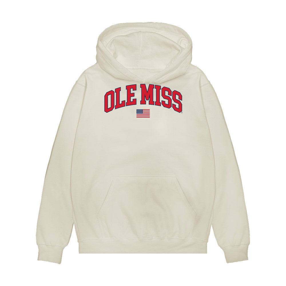 Ole Miss - NCAA Softball : Izzy Rettiger - USA Premium Hooded Sweatshirt-0