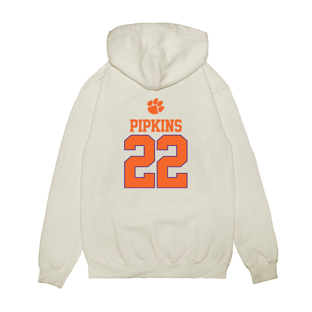 Clemson - NCAA Softball : Taylor Pipkins - USA Premium Hooded Sweatshirt-1