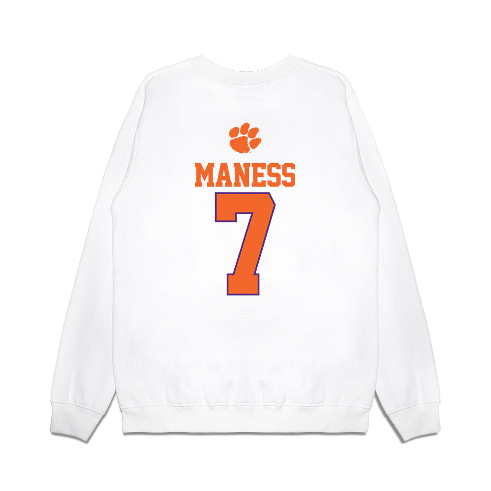 Clemson - NCAA Softball : Sierra Maness - USA Premium Crewneck Sweatshirt-1