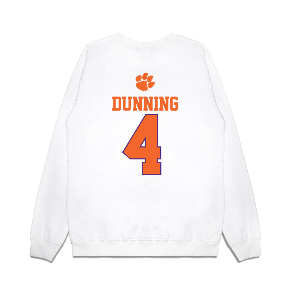 Clemson - NCAA Softball : Abby Dunning - USA Premium Crewneck Sweatshirt-1