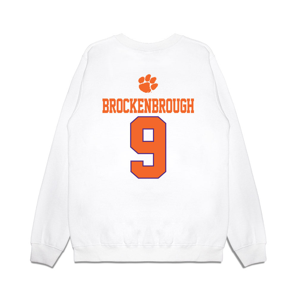 Clemson - NCAA Softball : Jamison Brockenbrough - USA Premium Crewneck Sweatshirt-1