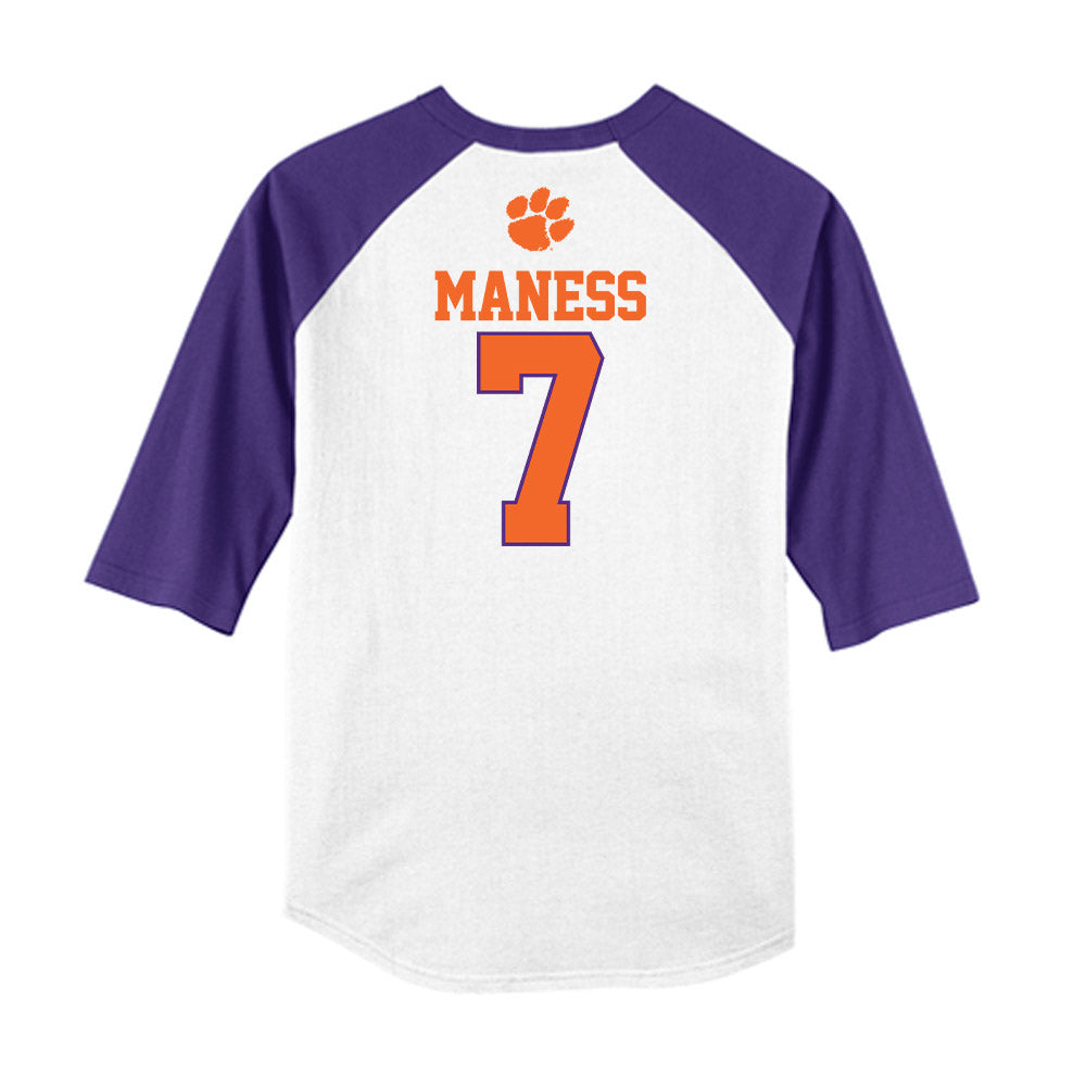 Clemson - NCAA Softball : Sierra Maness - USA Raglan Shirt-1