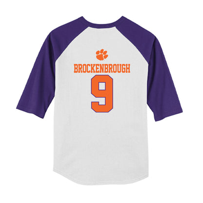 Clemson - NCAA Softball : Jamison Brockenbrough - USA Youth Raglan T-Shirt-1