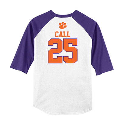 Clemson - NCAA Softball : Abbi Call - USA Raglan Shirt-1