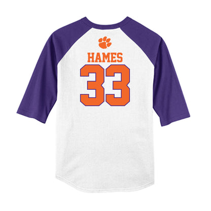 Clemson - NCAA Softball : Lexie Hames - USA Raglan Shirt-1