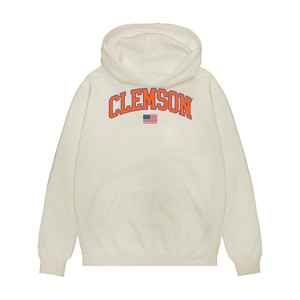 Clemson - NCAA Softball : Sarah Breaux - USA Premium Hooded Sweatshirt-0