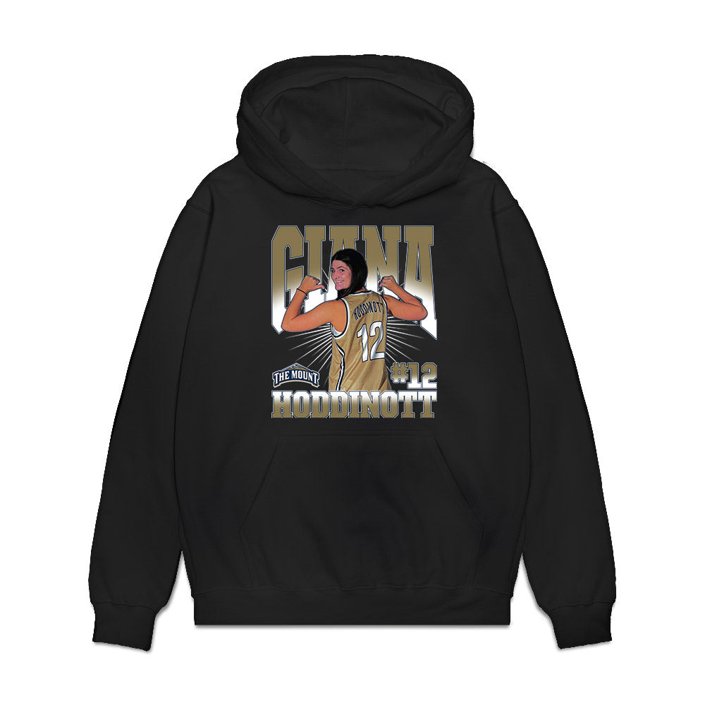 MSMU - NCAA Women's Basketball : Giana Hoddinott - Collage Premium Hooded Sweatshirt-0