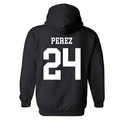 Texas A&M - NCAA Softball : Mya Perez - Classic Shersey Hooded Sweatshirt-3