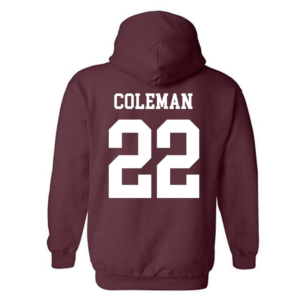 Texas A&M - NCAA Softball : Gracyn Coleman - Classic Shersey Hooded Sweatshirt-2