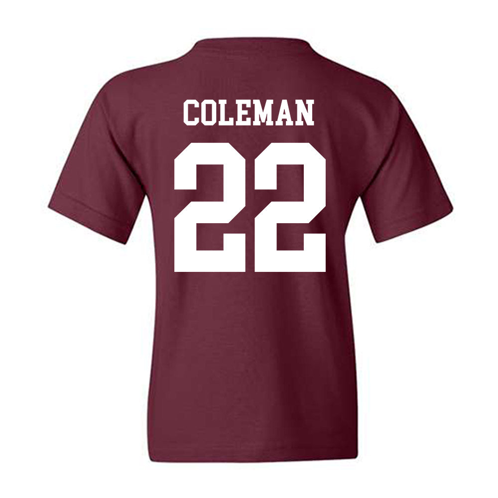 Texas A&M - NCAA Softball : Gracyn Coleman - Classic Shersey Youth T-Shirt-2