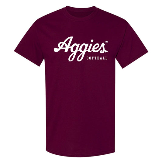 Texas A&M - NCAA Softball : Ariel Kowalewski - Classic Shersey T-Shirt-0