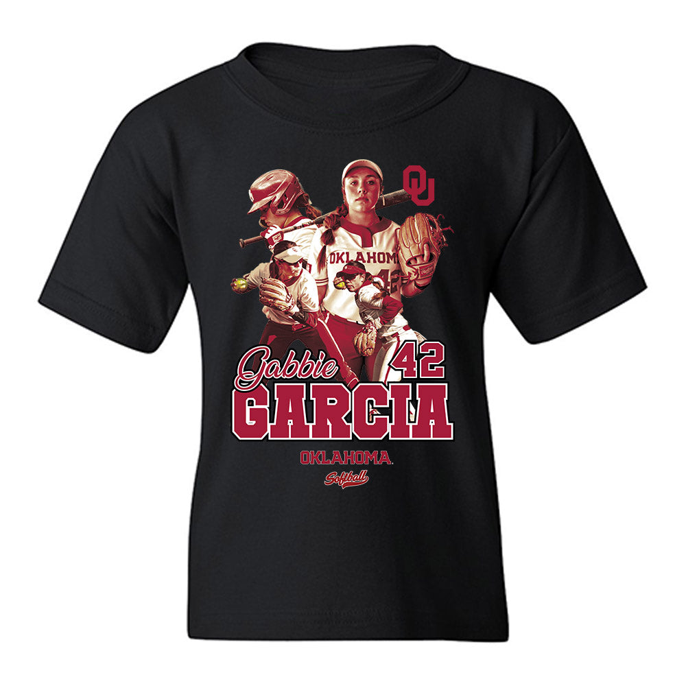 Oklahoma - NCAA Softball : Gabriella Garcia - Youth T-Shirt-0