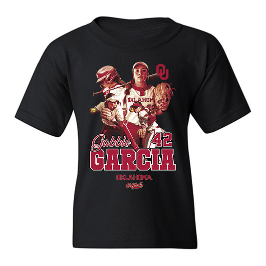 Oklahoma - NCAA Softball : Gabriella Garcia - Youth T-Shirt-0