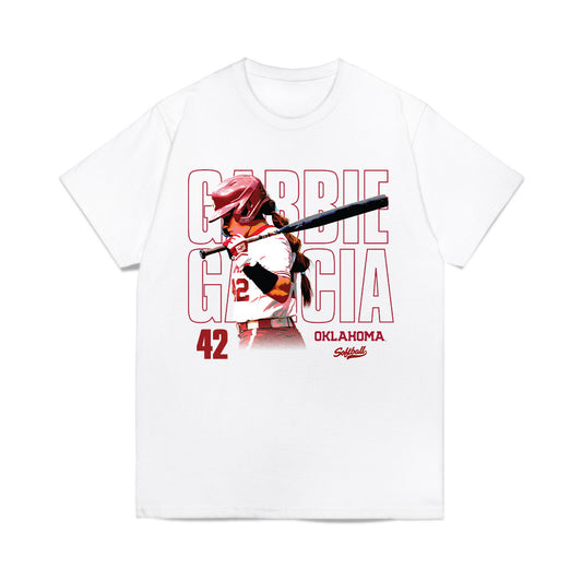 Oklahoma - NCAA Softball : Gabriella Garcia - Collage Comfort Colors T-Shirt-0
