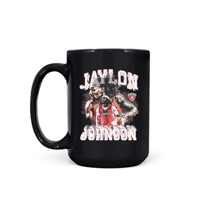 Radford - NCAA Men's Basketball : Jaylon Johnson - Coffee Mug-1