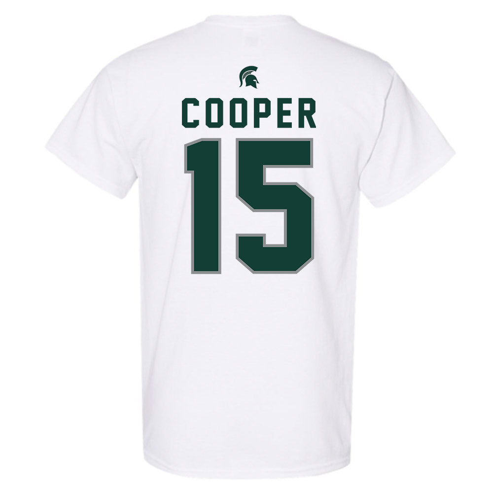Michigan State - NCAA Men's Basketball : Carson Cooper - Classic Shersey T-Shirt-1