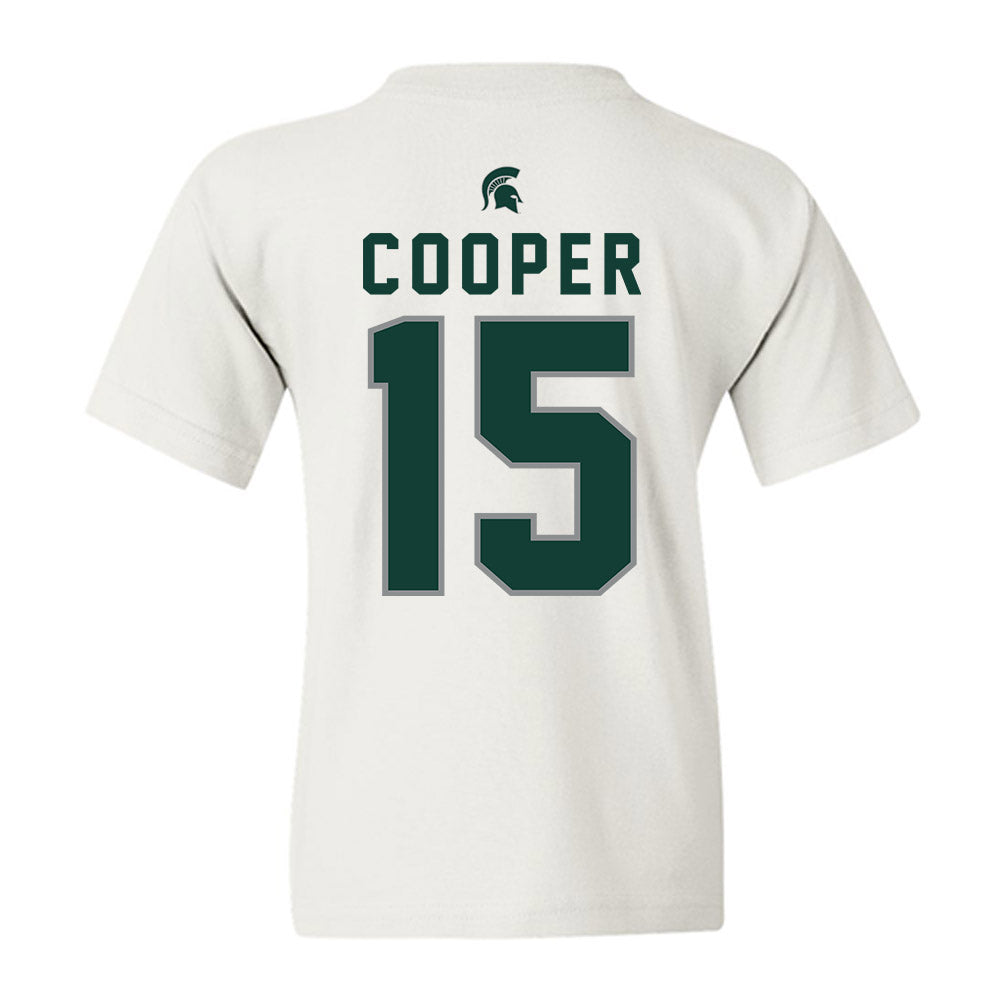 Michigan State - NCAA Men's Basketball : Carson Cooper - Classic Shersey Youth T-Shirt-1