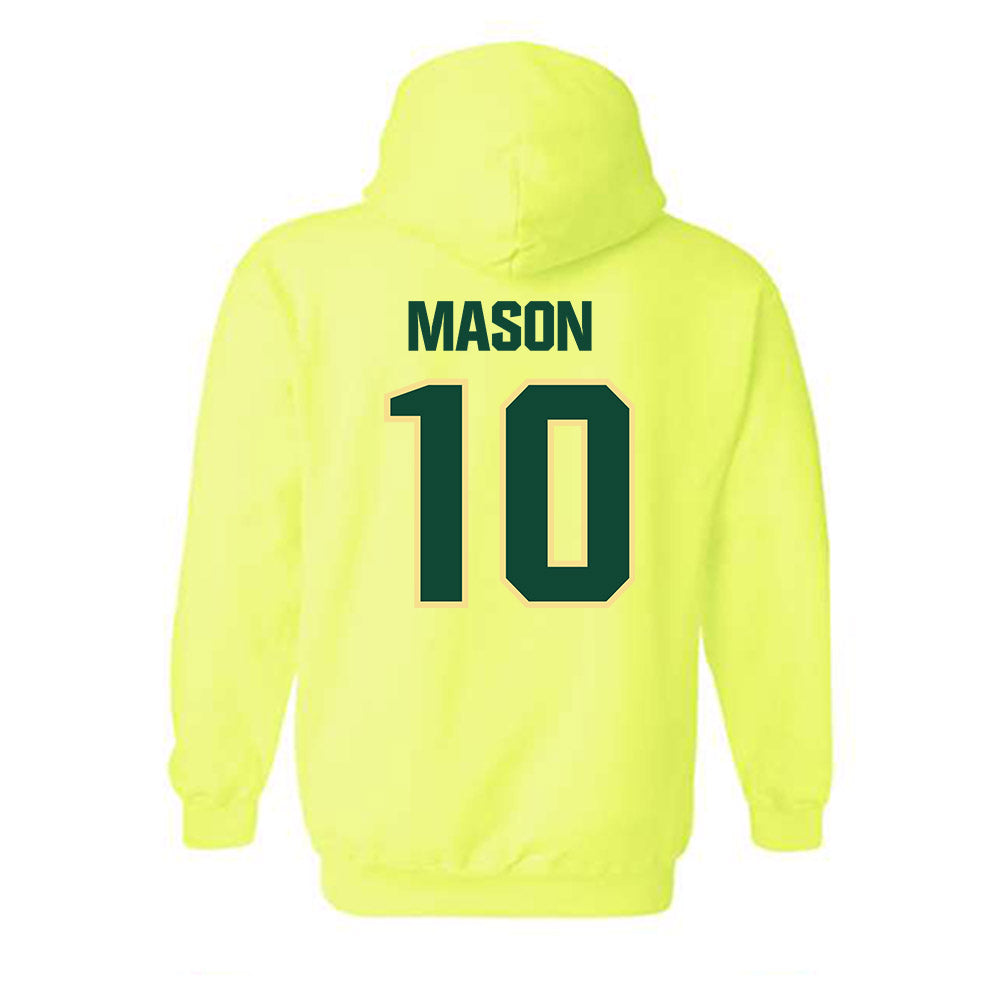 Cal Poly - NCAA Men's Basketball : Marsai Mason - Classic Shersey Hooded Sweatshirt-1
