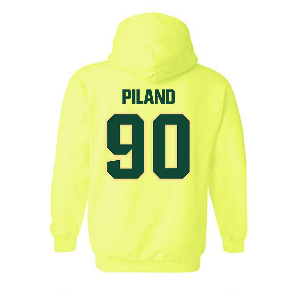 Cal Poly - NCAA Football : Bobby Piland - Classic Shersey Hooded Sweatshirt-1