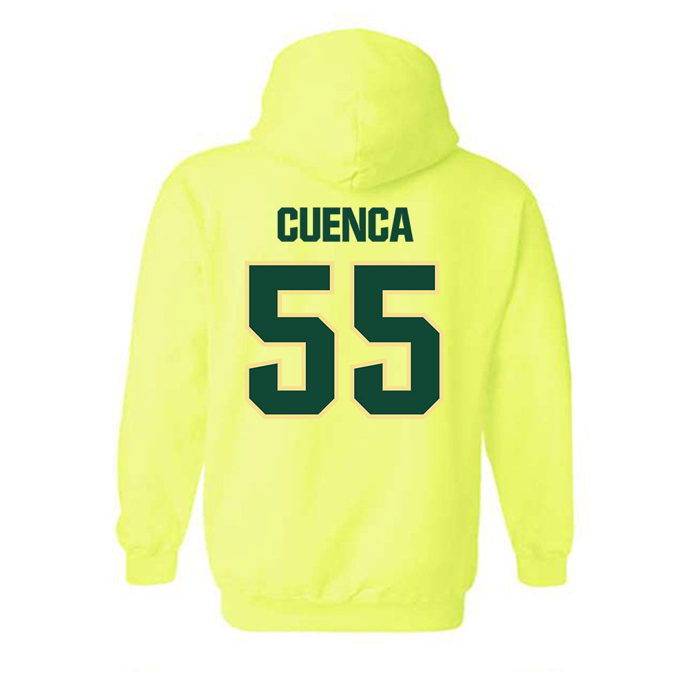 Cal Poly - NCAA Football : Jared Cuenca - Classic Shersey Hooded Sweatshirt-1