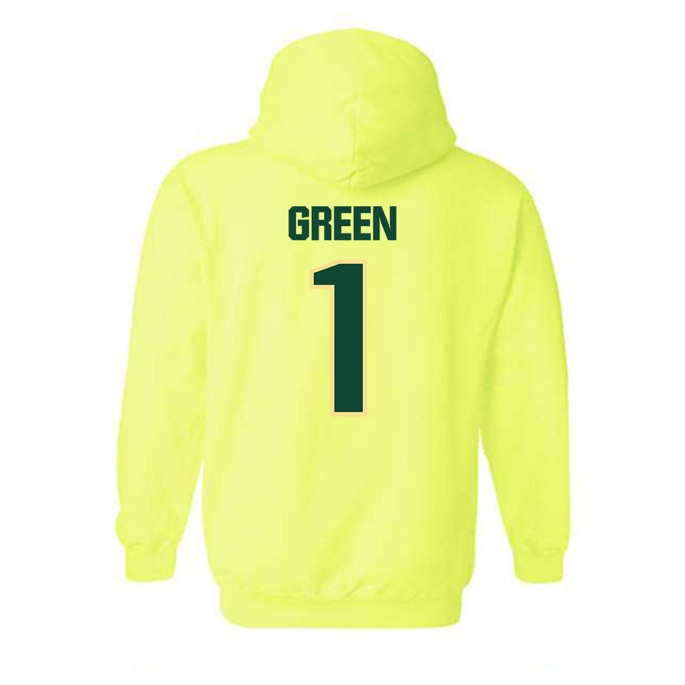Cal Poly - NCAA Football : Jaden Green - Classic Shersey Hooded Sweatshirt-1