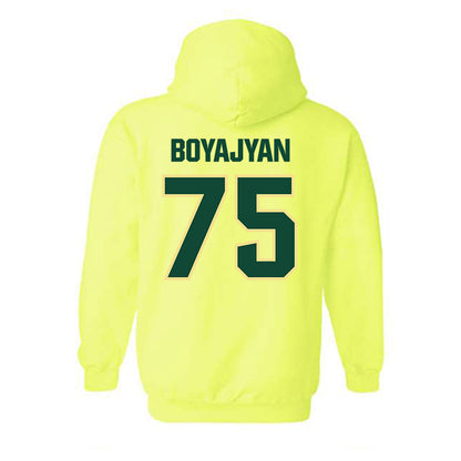 Cal Poly - NCAA Football : Davit Boyajyan - Classic Shersey Hooded Sweatshirt-1