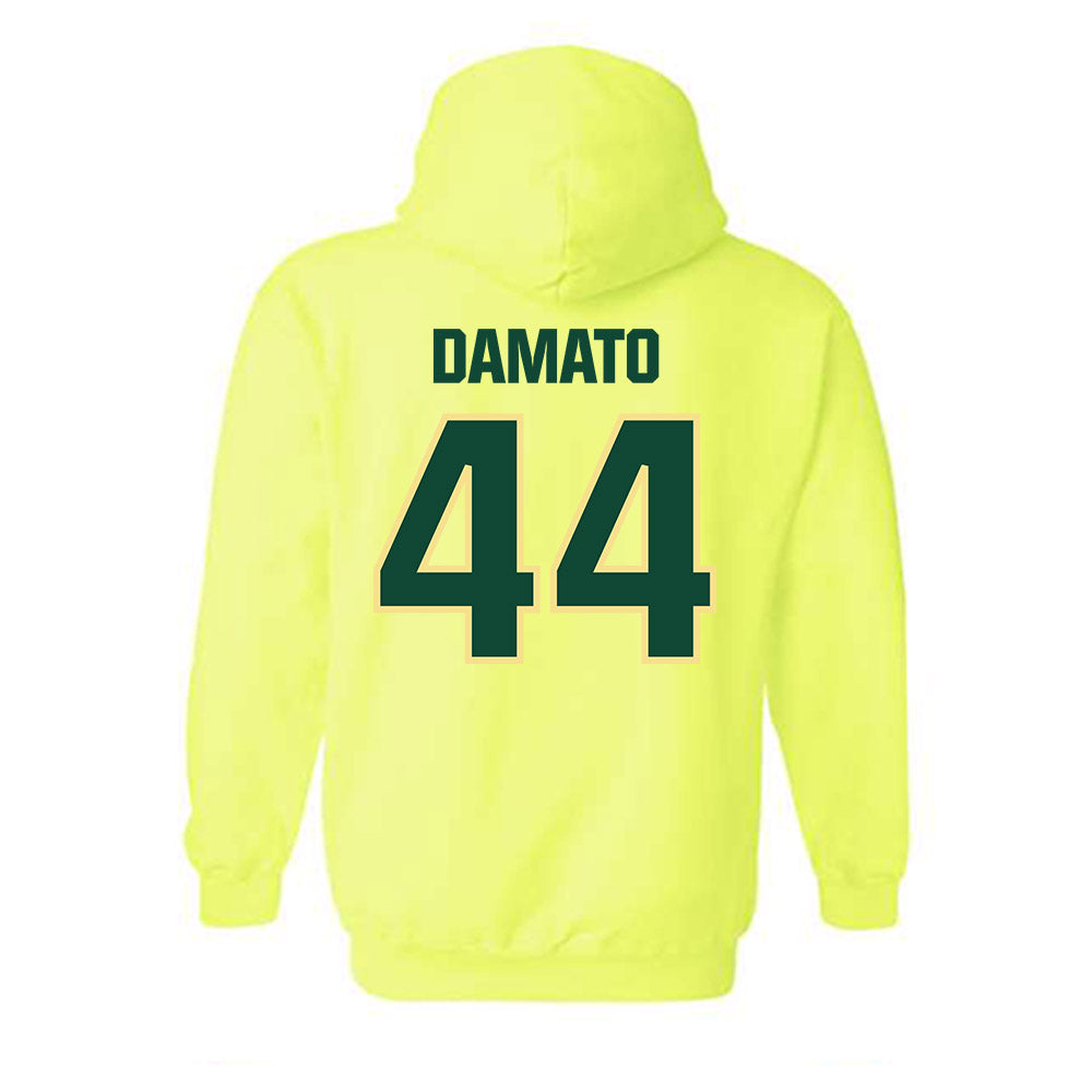 Cal Poly - NCAA Football : Mikey Damato - Classic Shersey Hooded Sweatshirt-1