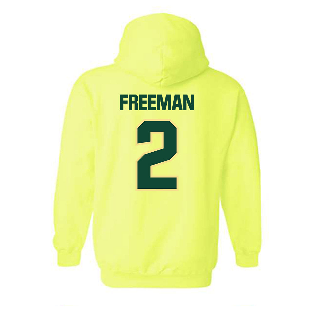 Cal Poly - NCAA Men's Basketball : Braden Freeman - Classic Shersey Hooded Sweatshirt-1
