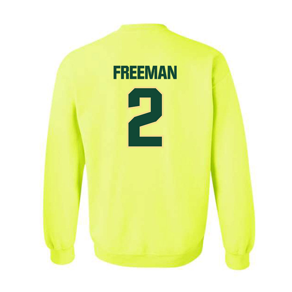 Cal Poly - NCAA Men's Basketball : Braden Freeman - Classic Shersey Crewneck Sweatshirt-1