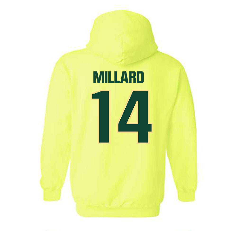 Cal Poly - NCAA Football : Kade Millard - Classic Shersey Hooded Sweatshirt-1