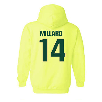 Cal Poly - NCAA Football : Kade Millard - Classic Shersey Hooded Sweatshirt-1