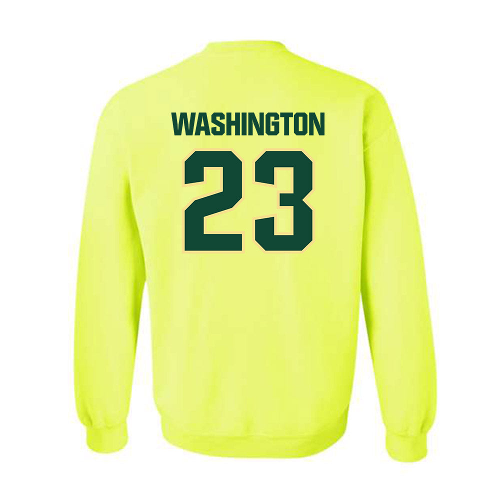 Cal Poly - NCAA Football : Tyrei Washington - Classic Shersey Crewneck Sweatshirt-1