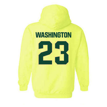 Cal Poly - NCAA Football : Tyrei Washington - Classic Shersey Hooded Sweatshirt-1