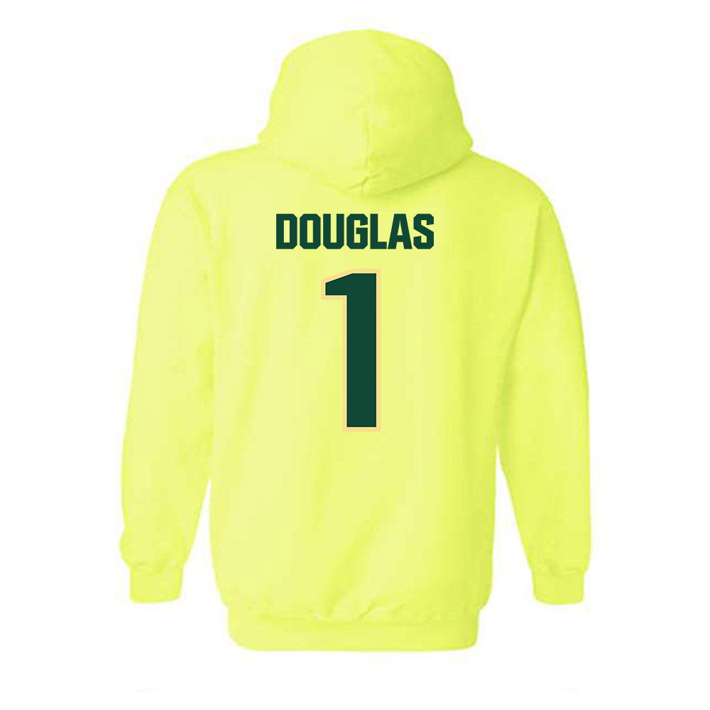 Cal Poly - NCAA Football : Jared Douglas - Classic Shersey Hooded Sweatshirt-1