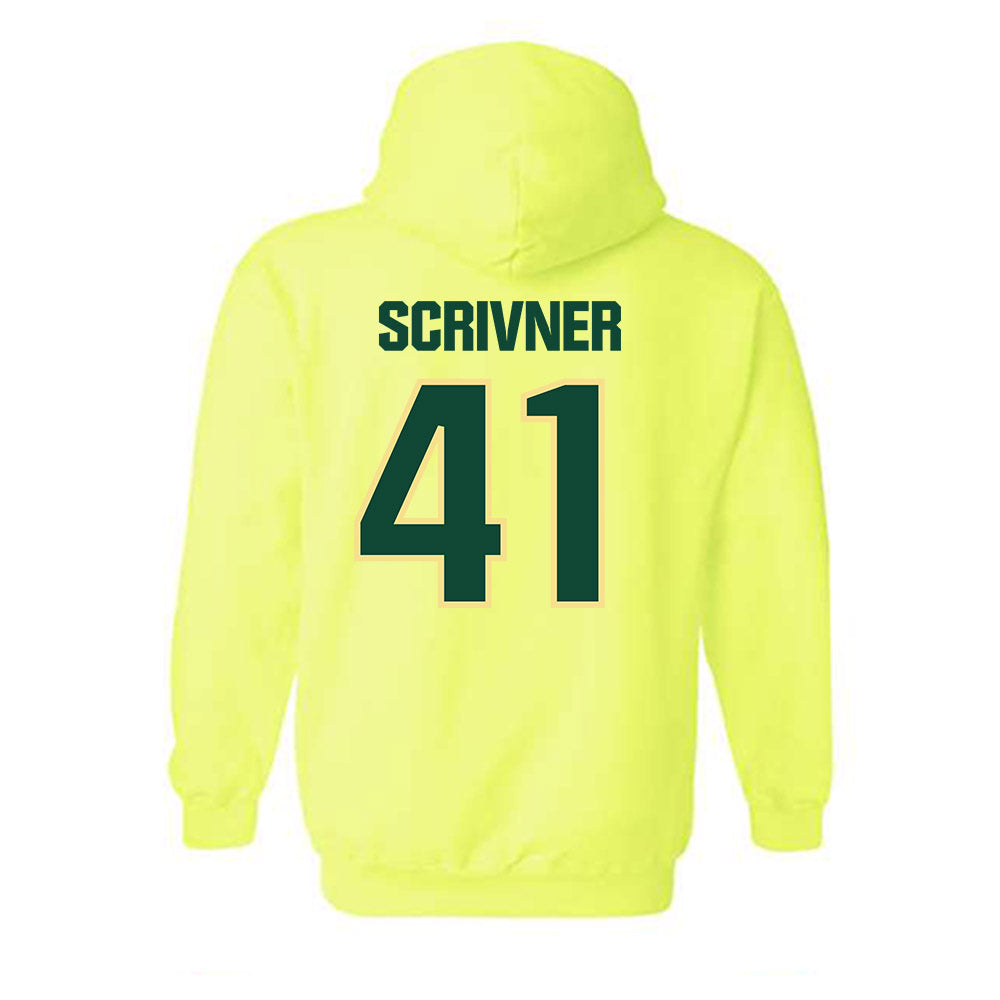 Cal Poly - NCAA Football : Dean Scrivner - Classic Shersey Hooded Sweatshirt-1