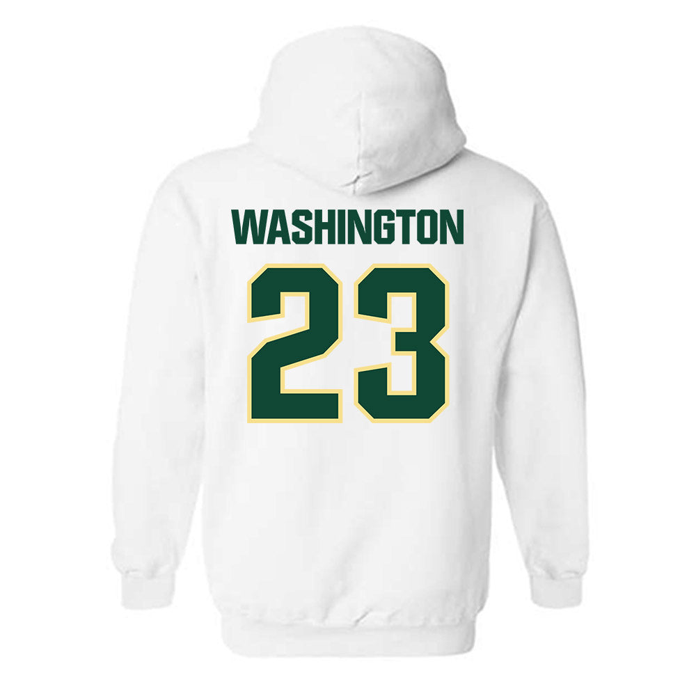 Cal Poly - NCAA Football : Tyrei Washington - Classic Shersey Hooded Sweatshirt-1