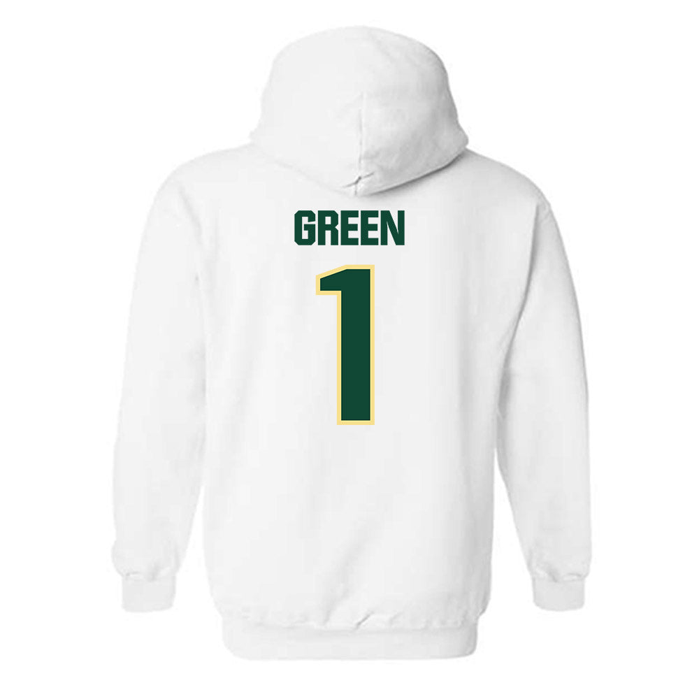 Cal Poly - NCAA Football : Jaden Green - Classic Shersey Hooded Sweatshirt-1