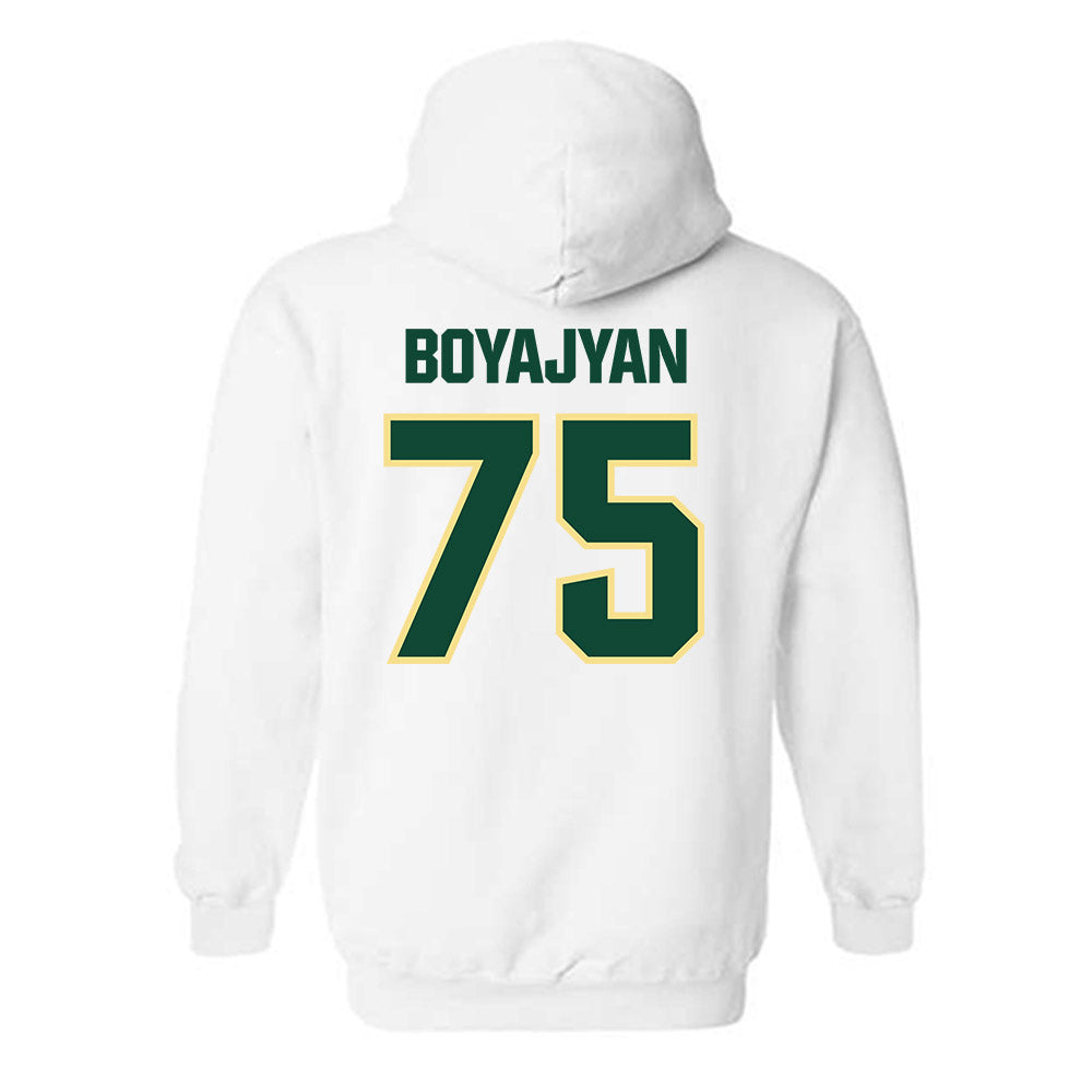 Cal Poly - NCAA Football : Davit Boyajyan - Classic Shersey Hooded Sweatshirt-1