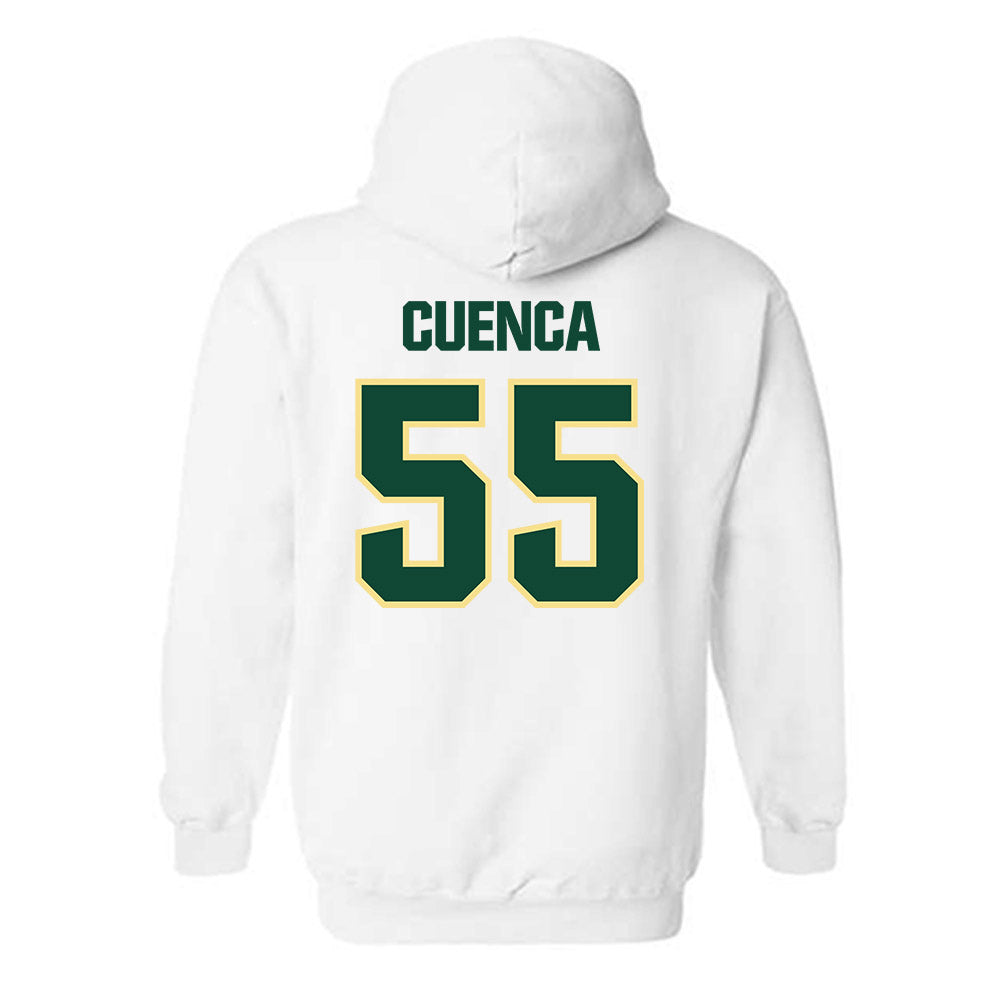 Cal Poly - NCAA Football : Jared Cuenca - Classic Shersey Hooded Sweatshirt-1