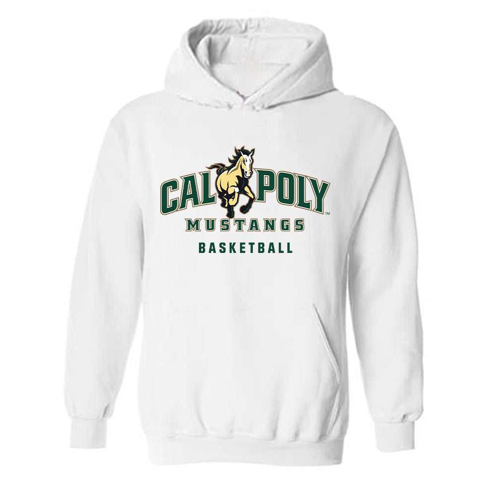 Cal Poly - NCAA Men's Basketball : Braden Freeman - Classic Shersey Hooded Sweatshirt-0