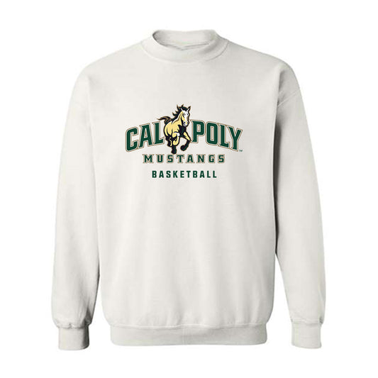 Cal Poly - NCAA Men's Basketball : Marsai Mason - Classic Shersey Crewneck Sweatshirt-0