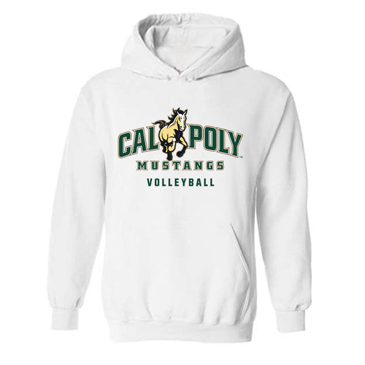 Cal Poly - NCAA Women's Volleyball : London Haberfield - Classic Shersey Hooded Sweatshirt-0