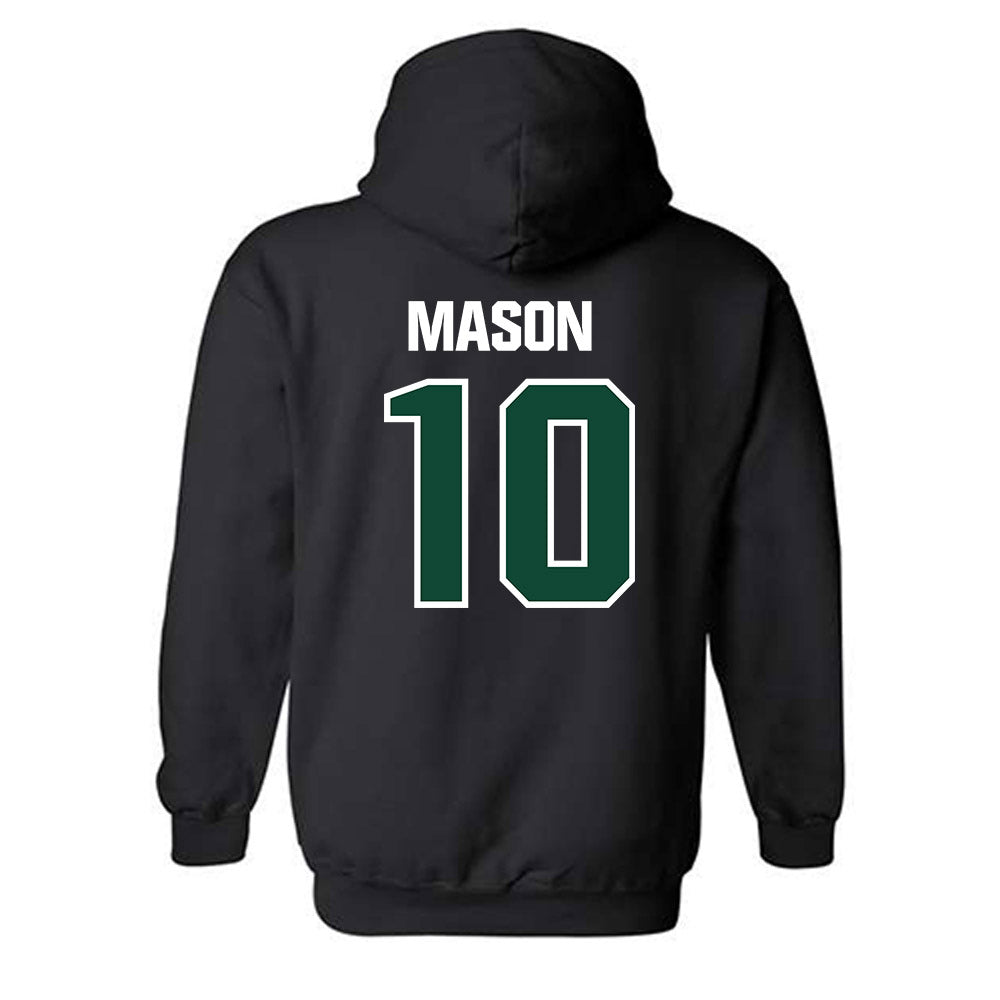 Cal Poly - NCAA Men's Basketball : Marsai Mason - Classic Shersey Hooded Sweatshirt-1