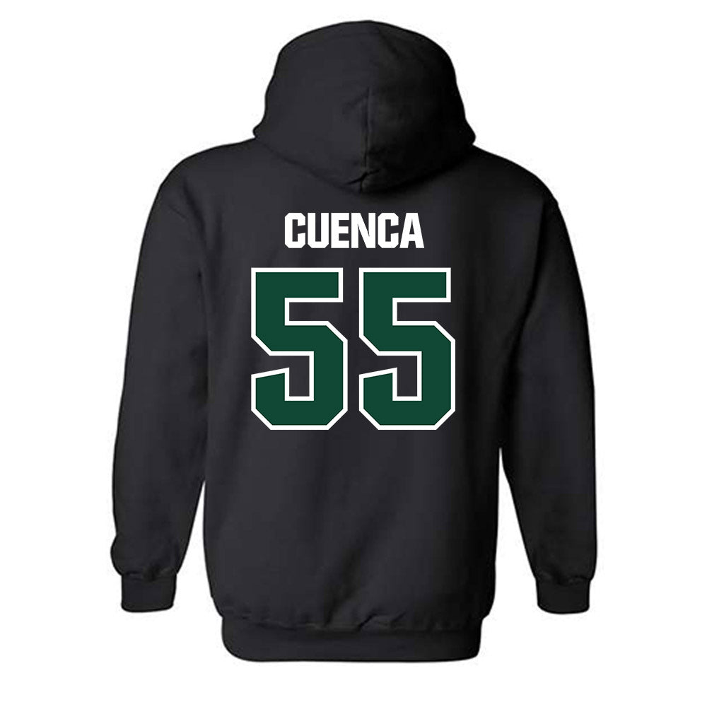 Cal Poly - NCAA Football : Jared Cuenca - Classic Shersey Hooded Sweatshirt-1