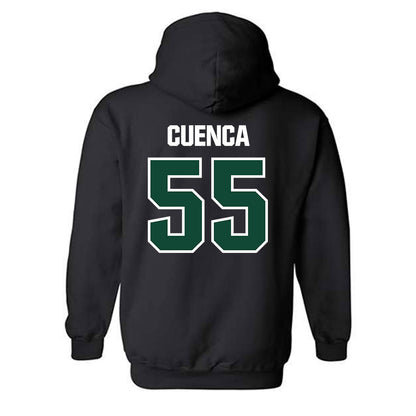 Cal Poly - NCAA Football : Jared Cuenca - Classic Shersey Hooded Sweatshirt-1