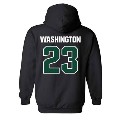 Cal Poly - NCAA Football : Tyrei Washington - Classic Shersey Hooded Sweatshirt-1