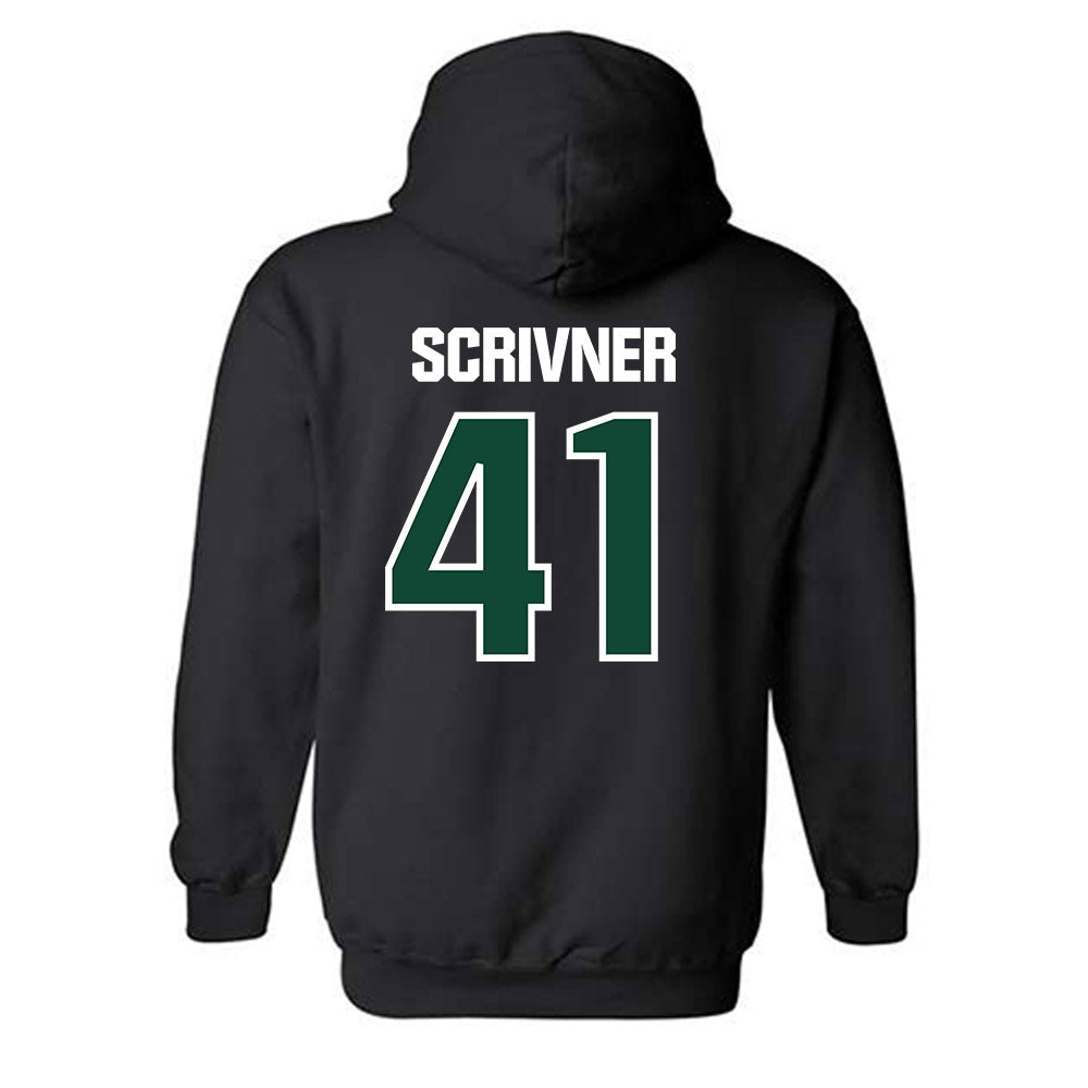 Cal Poly - NCAA Football : Dean Scrivner - Classic Shersey Hooded Sweatshirt-1